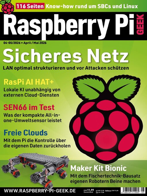 Title details for Raspberry Pi Geek by Computec Media GmbH - Available